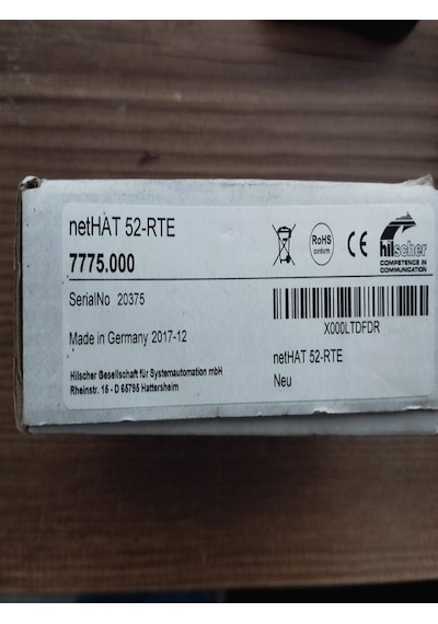 Nethat 52-rte Ethercat Slave Raspberry Pi Modülü Hilscher