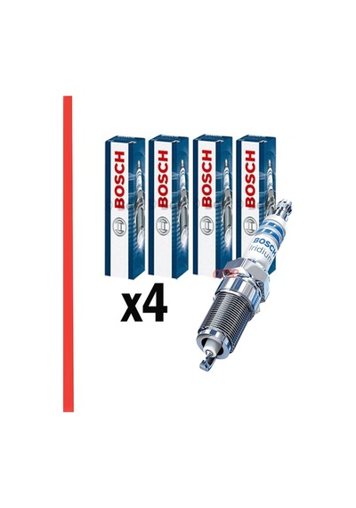 Arte Audi A6 Benzin - Lpg Bosch Iridyum Buji 2.0 Motor 2001-2005