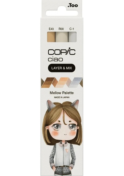 Cıao Layer & Mıx Manga Set Mellow Palette 3 Lu