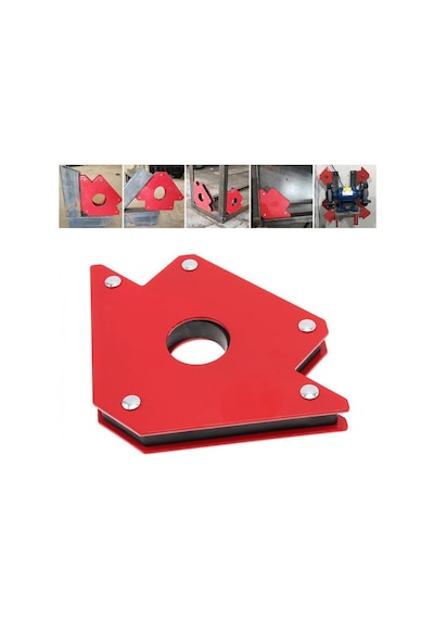 Manyetik Montaj Gönyesi 22kg 50lbs 100mm Sedef