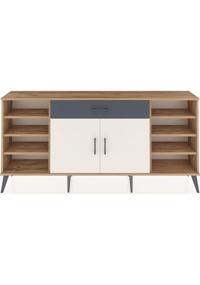 Arges Konsol 7 Raflı Tek Çekmeceli 2 Kapaklı 176x30x83 Çam-aytaşı/antrasit Aytaşı/antrasit Arges Konsol 7 Raflı Tek Çekmeceli 2 Kapaklı 176x30x83 Çam-aytaşı/antrasit Aytaşı/antrasit