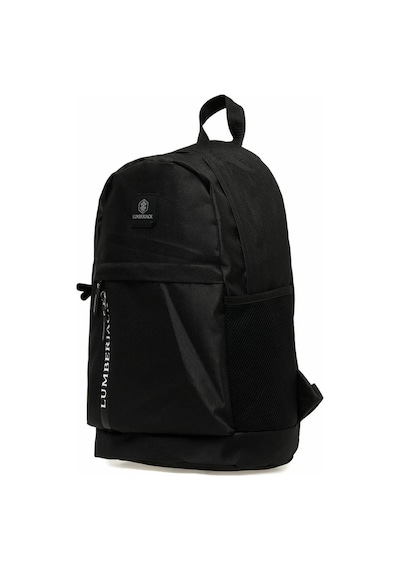 Lumberjack Olıver Sıyah Unisex Sırt Çantası Okul Çantası Laptop Bölmeli - Siyah