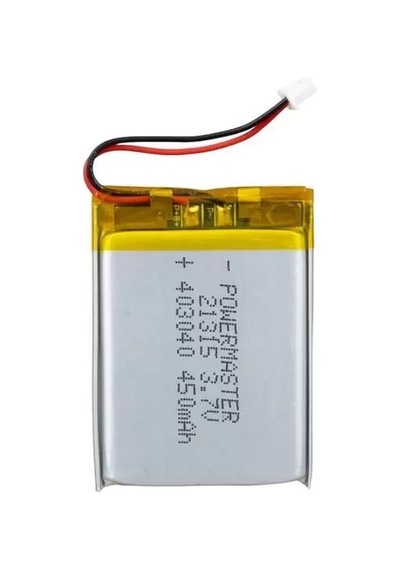 Sh Powermaster 403040 3.7 Volt 450 Mah Lityum Polimer Pil Najmaddin