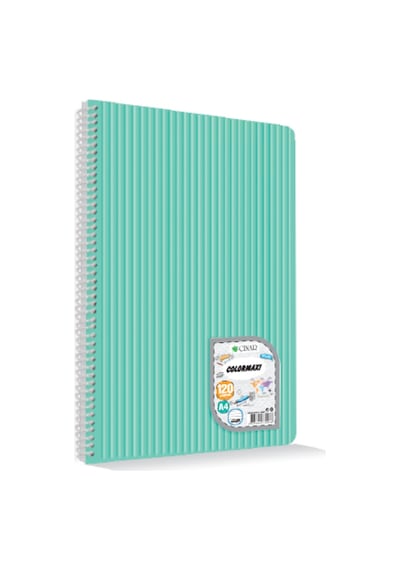 Çınar Colormaxi 17x24 Spiralli Pp Kapak 72 Yaprak Kareli Defter