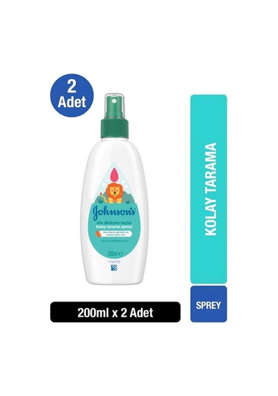 Johnson's Baby Söz Dinleyen Saçlar Serisi Kolay Tarama Spreyi 200 ML Johnson's Baby Söz Dinleyen Saçlar Serisi Kolay Tarama Spreyi 200 ML