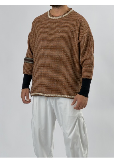 Cocopelli Kol Ribana Turuncu Erkek Sweatshirt Coc3526