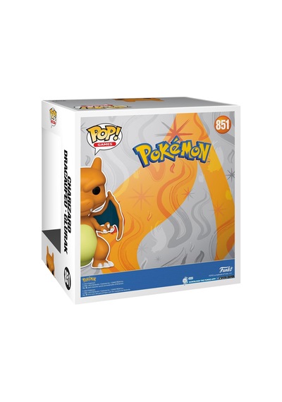 Funko Pop Jumbo: Pokemon - Charizard - Dracaufeu - Vinil Koleksi