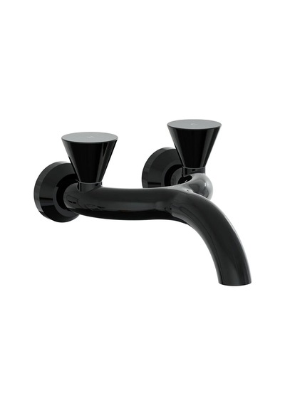 Artema A4274839 Liquid Duvardan Lavabo Bataryası Parlak Siyah