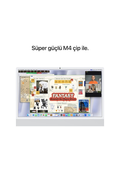 Apple iMac MWUC3TU/A M4 8C CPU 8C GPU 16 GB 256 GB SSD 24" macOS AIO Masaüstü Bilgisayar