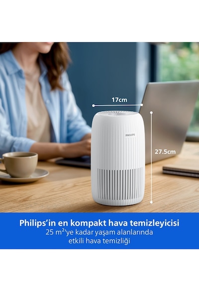 Philips Pureprotect Go 500 Serisi Hava Temizleyici Ac0520/10 Beyaz