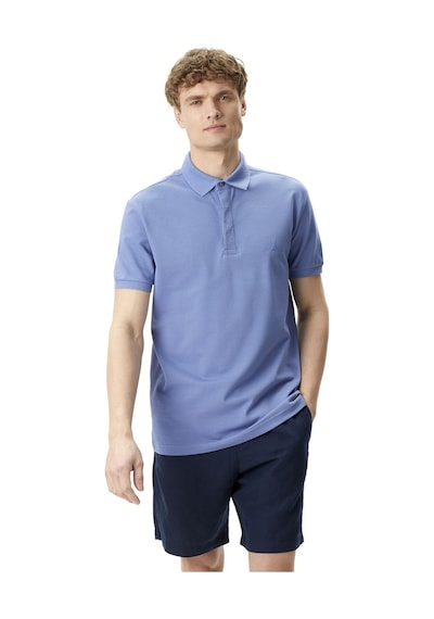 Nautica Erkek Mavi Slim Fit Kısa Kollu Polo Düz K35062t Mavi
