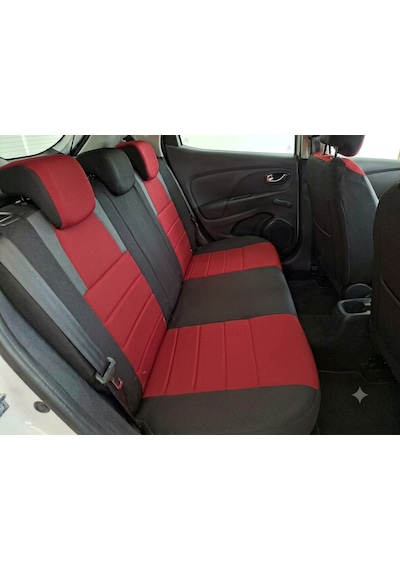 Monza Kırmızı Serisi Renault Kadjar Koltuk Kılıfı Tam Set