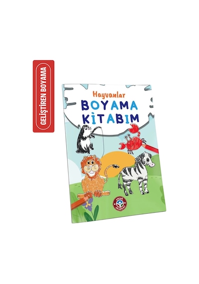 Çocuk Akademi Boyama Kitabım Hayvanlar