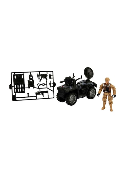 Hero Combat Sesli ve Işıklı Askeri Araç Seti 10 Parça 25185 Tank