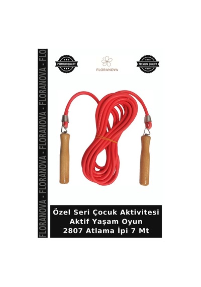 Özel Seri Çocuk Aktivitesi Aktif Yaşam Oyun 2807 Atlama İpi 7 Mt