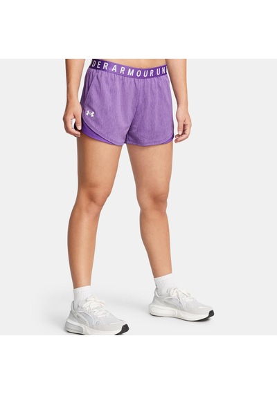 Under Armour Play Twist 3.0 Kadın Mor Antrenman Şortu 1349125 Mor
