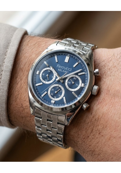 Ferrucci Erkek Kol Saati L-03654m.2 Gümüş