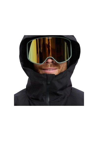 Quiksilver Quıksılver Tıtano Jk Erkek Anthracite - Solid Snowboard Ceketi Eqytj03513-11793 Siyah