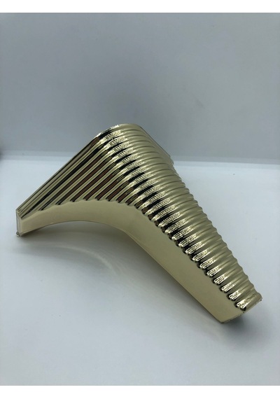 DEKORATİF, 15 CM GOLD KAPLAMA BAZA,KOLTUK,MOBİLYA AYAĞI (4 ADET)