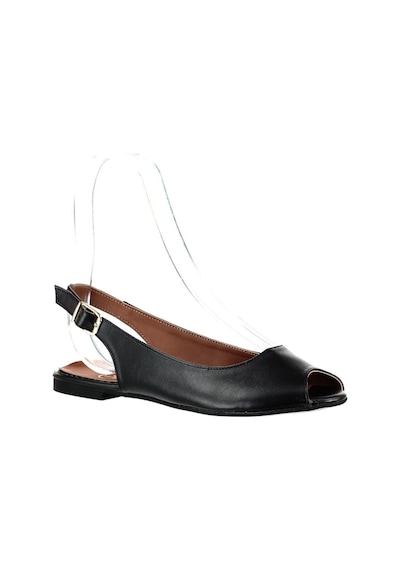 Fox Shoes Siyah Kadın Sandalet B726104509