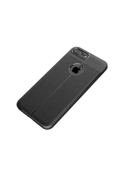 Zore Apple Uyumlu iPhone 7 Plus İle Niss Silikon Kılıf Siyah