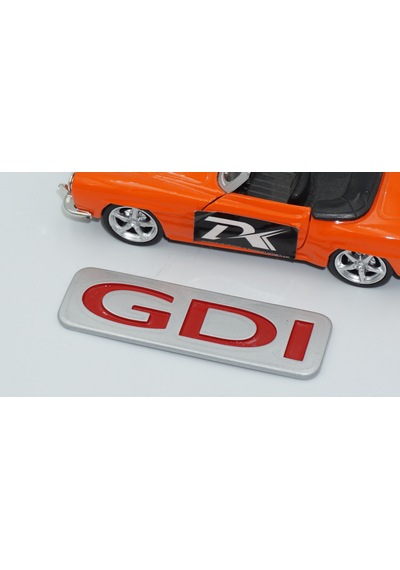 Dk Tuning Hyundai Gdi 3m Abs Gri Kırmızı Bagaj Logo Arma Amblem Bagaj Arma