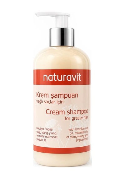 Naturavit Yağlı Saçlar İçin Krem Şampuan 500 Ml