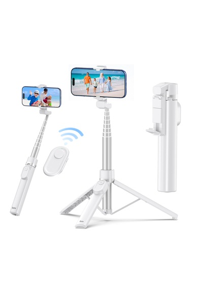 Bix Bs02 Bluetooth Kumandalı Selfie Çubuğu Tripod 140 Cm Uzayabilen Katlanabilir Telefon Standı