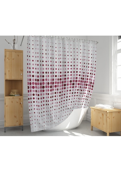 Zethome Evdy Banyo Duş Perdesi 4961 P. Tek Kanat 1X110X200 Çok Renkli
