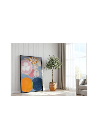 Hilma Af Klint On Büyük No.2 Çocukluk Çerçevesiz Poster 30x42 Cm A3 Tablo Soyut Sanat Duvar Dekoru
