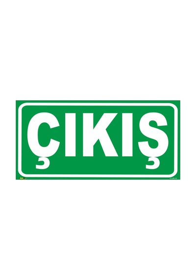 Çıkış 17x35 Cm Dekota Fotolümenli