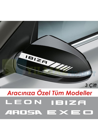 Seat Leon Ibiza Toledo Yan Dikiz Ayna Kapağı Şerit Sticker Etiket 20 X 2 Cm Seat Leon Ibiza Toledo Yan Dikiz Ayna Kapağı Şerit Sticker Etiket 20 X 2 Cm