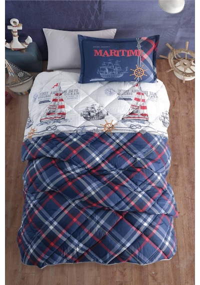 Clasy Ranforce Uyku Seti Tek Kişilik Maritime V1 Lacivert