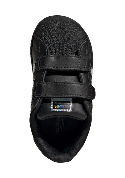 Adidas Superstar Bebek Siyah Işıklı Spor Ayakkabı Jı0512 Siyah