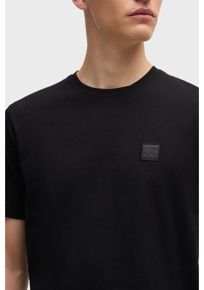 Boss Erkek T Shirt 50508584 001 Siyah Siyah