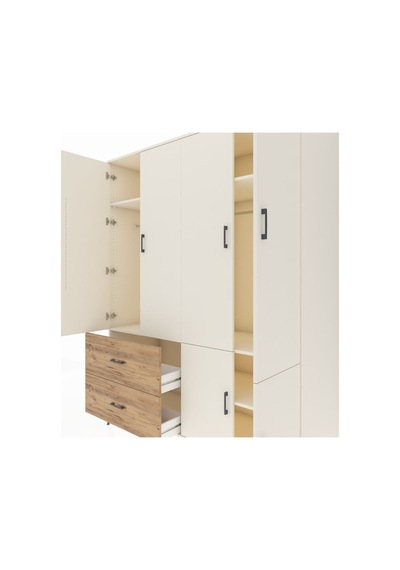 Kronos Gardrop 5 Raflı 2 Çekmeceli 2 Askılı 176x59x221 Aytaşı-aytaşı/çam Aytaşı/çam Kronos Gardrop 5 Raflı 2 Çekmeceli 2 Askılı 176x59x221 Aytaşı-aytaşı/çam Aytaşı/çam