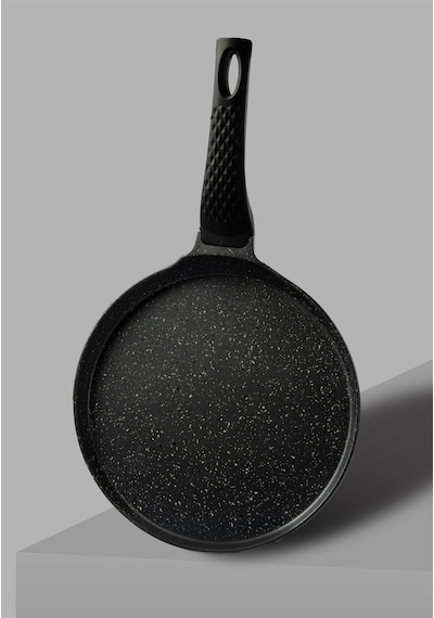 Polochef Granit Döküm Krep Ve Gözleme Tavası 26 Cm Siyah