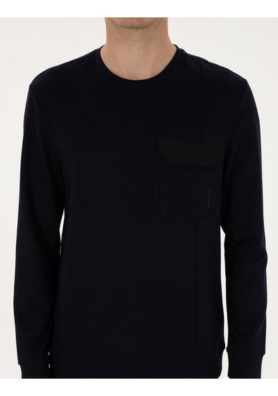Pierre Cardin Erkek Lacivert Sweatshirt 50315760-vr033 Lacivert