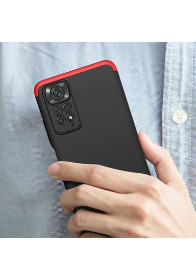 Xiaomi Redmi Note 11s Global Kılıf Zore Ays Kapak Siyah