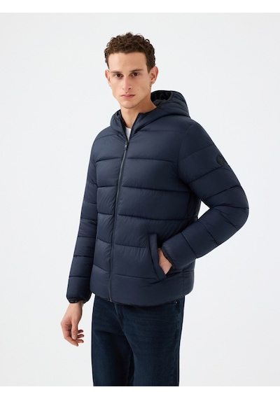 Regular Fit Erkek Mont Lacivert