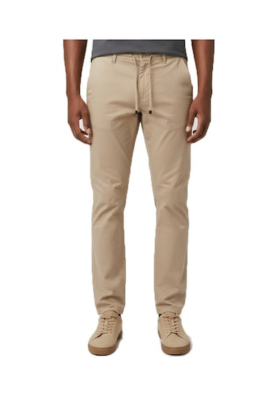 Twister Jeans Twister Crespo 680 Bej Rahat Kesim Normal Bel Dar Paça Erkek Kanvas Pantolon