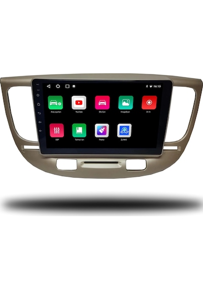 Avaydel Kia Rio Android Carplay Multimedya 2004-2007 8GB RAM + 128GB Hafıza + 4 Çekirdek