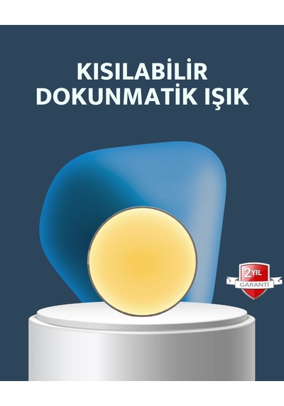 Hubrendy Tekno Hareket Sensörlü Usb Şarjlı Led Gece Lambası Enerji Tasarruflu