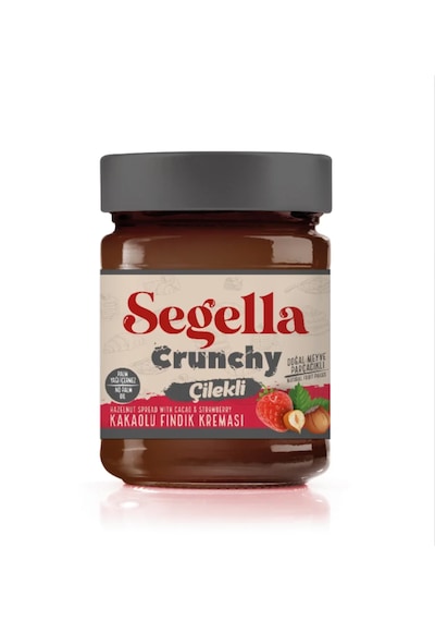 Segella Çilekli Kakaolu Fındık Kreması Kavanoz 350gr