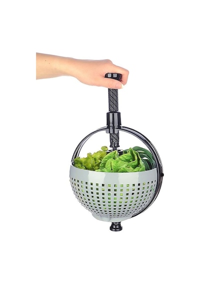 Hızlı Salata Kurutucu Süzgeç- Dönerli Süzgeç Dev Boy - Elm-01-768334 Çok Renkli