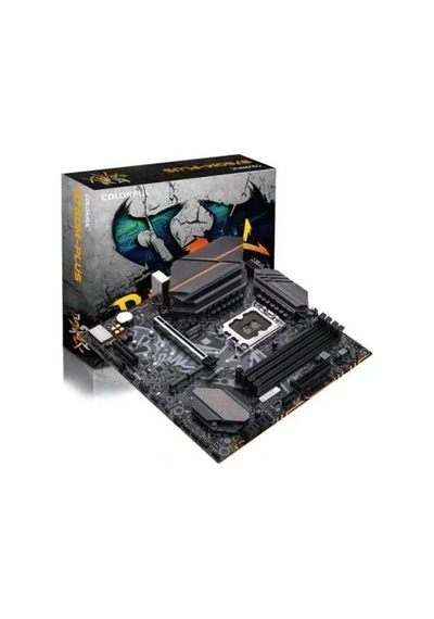 Colorful Battle-ax B760m-plus V20 6600mhz Oc M.2 1700p Matx Anakart