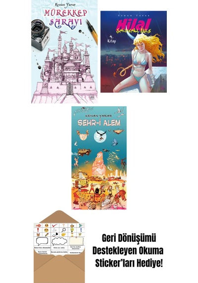 Mürekkep Sarayı + Hilal 4. Kitap Şehirdeki İblis + Şehr-i Alem