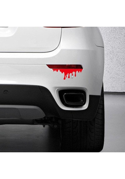 Kan Izi Araba Yapıştırma Sticker