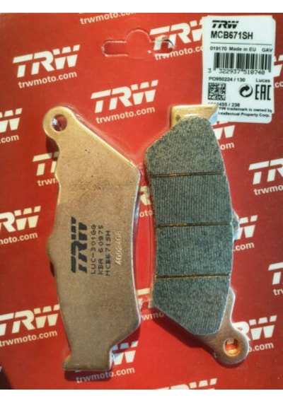 BMW R 1250 GS / ADV (19 - ) Trw Lucas MCB671SH  Sinter Arka Fren Balata