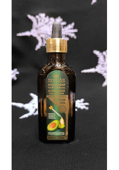 Avokado Yağı Serum Yüz Ve Saç Bakımı